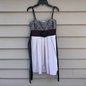 Speeckless silver Homecoming dress